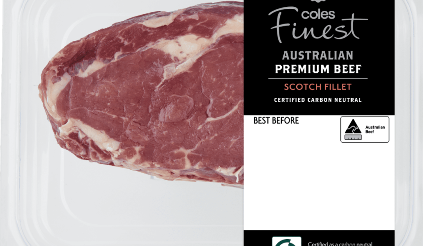 Coles’ carbon-neutral beef brand picks up consumer product award