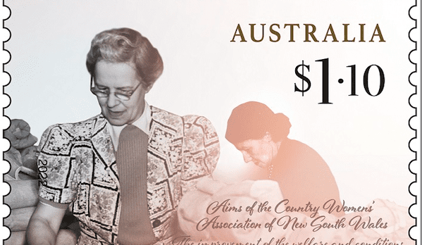 Country Women’s Association stamp of history