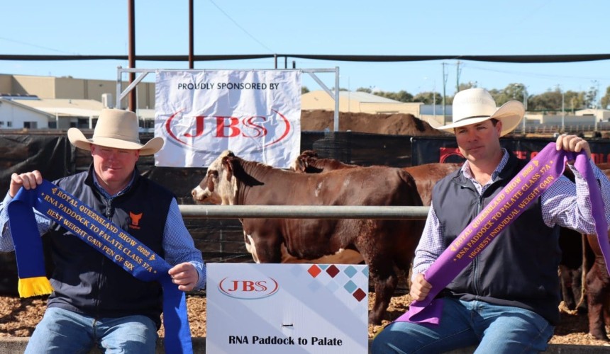 Yulgilbar trifecta, Palgrove quinella in 2022 Paddock to Palate weight gain results