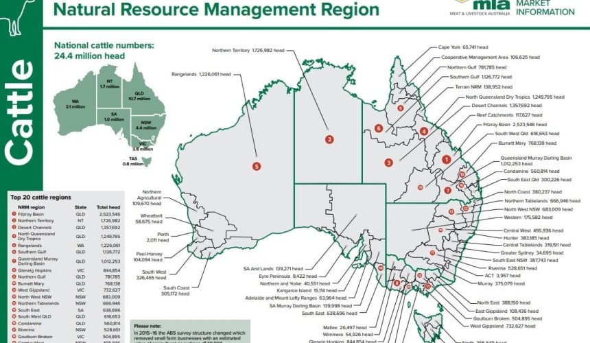 Cattle distribution across Australia revealed