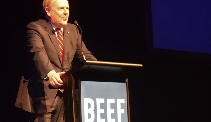 Peter Costello tells lotfeeders to “prepare for headwinds”