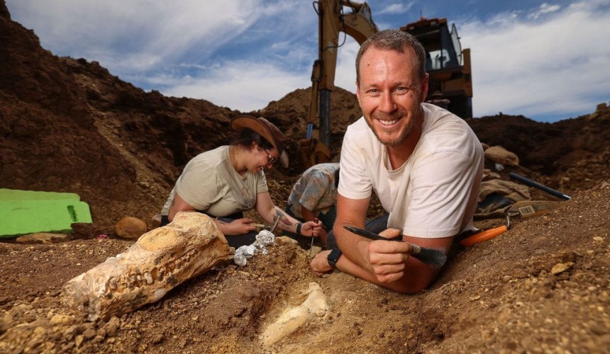 Rare fossil find on Queensland cattle property