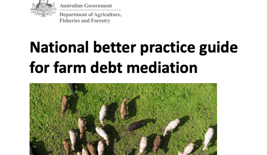 New guide launched to assist farm debt mediation