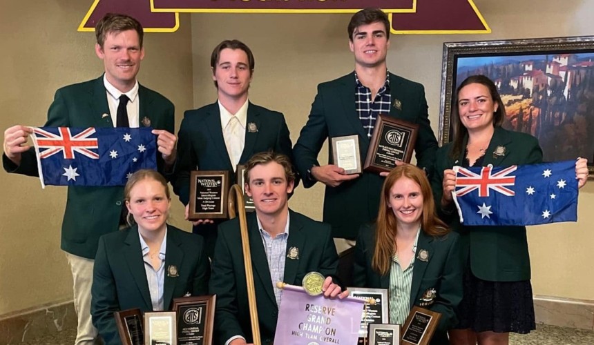 Australian ICMJ team wraps up US tour as runners-up at international competition