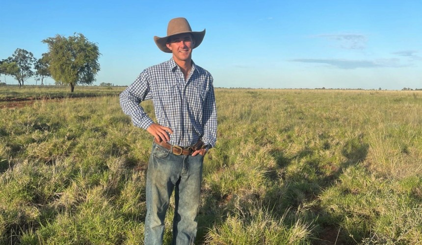 Western Qld’s Sam Curr to launch on-farm carbon measurement app