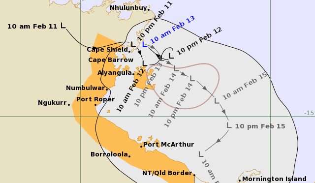 Cyclone watch declared for NT