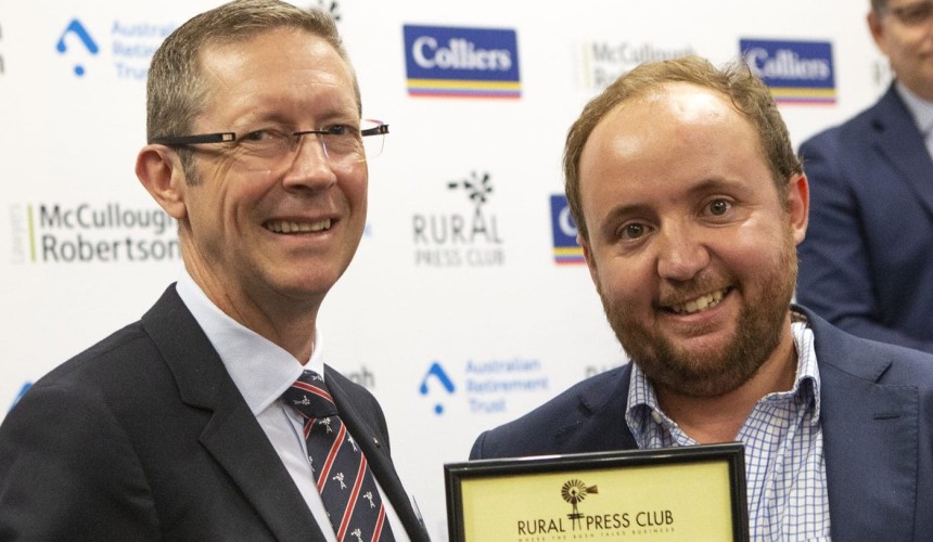 Beef Central’s Eric Barker receives excellence in Rural Journalism awards