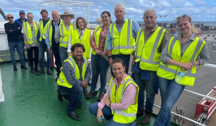 Farm leaders unite behind live export industry