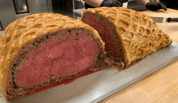 Celebrity chefs create world record beef wellington