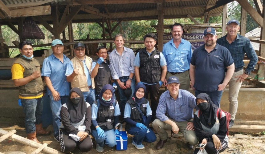 Vaccine support for Indonesian smallholders