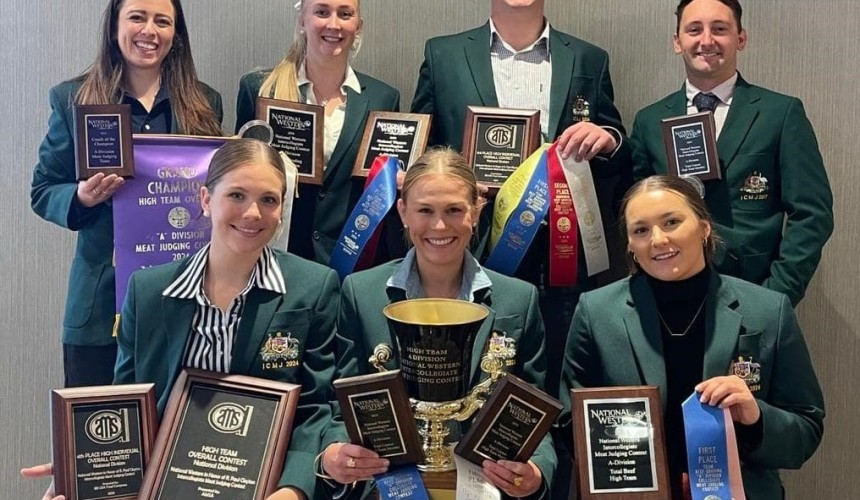 Australia’s ICMJ team takes top spot in US meat judging competition