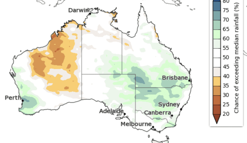 Seasonal climate outlook – Aug to Oct 2024