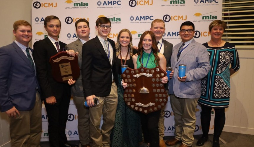 Texans take top honours at Australian National Meat Judging Competition in Wagga Wagga