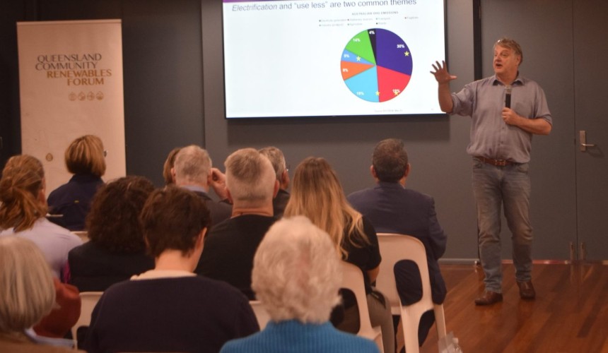 Renewable energy angst on display at Southern Qld forum