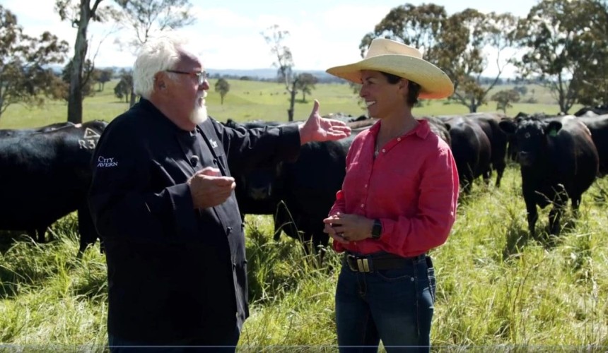 Aussie beef on show in popular US TV foodie series