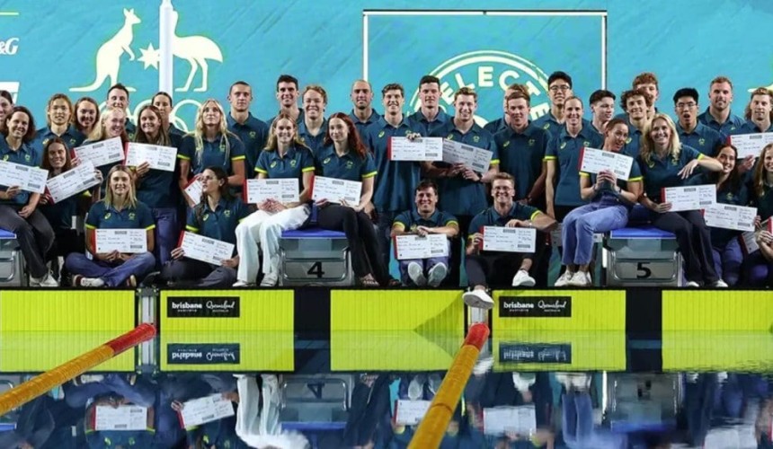 TFI backs Aussie swim team with red meat in lead-up to Olympics