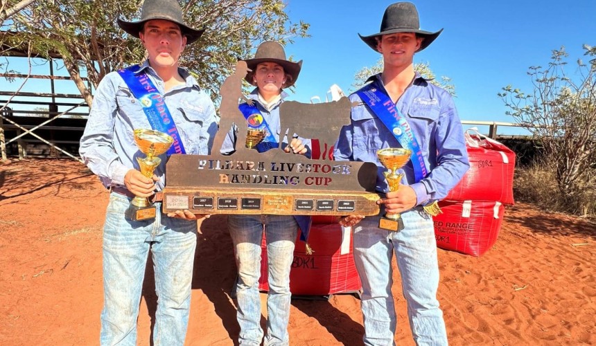 Young livestock leaders showcase skills in record Livestock Handling Cup
