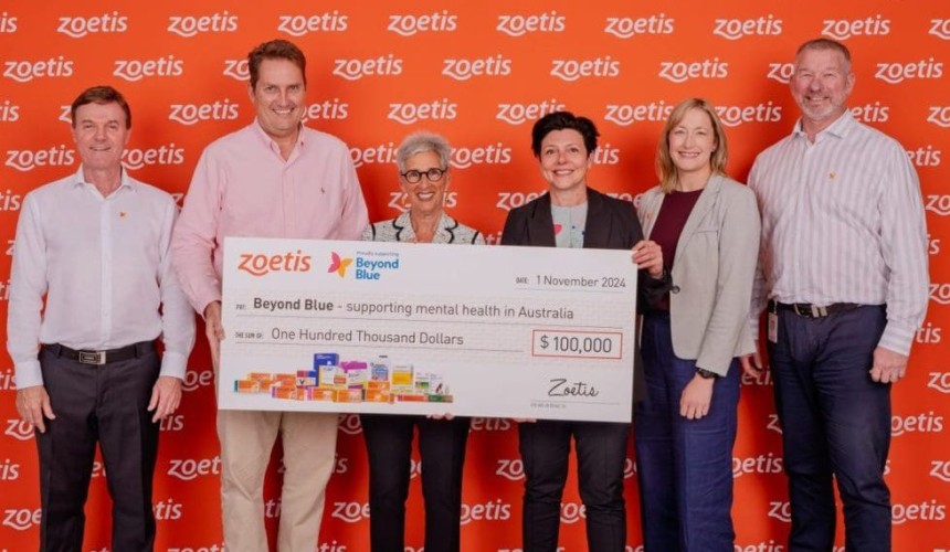 Zoetis raises another $100K for mental health support in rural Australia