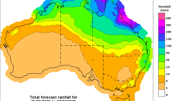 First monsoonal influence of 2025 expected to bring northern rain, cool change