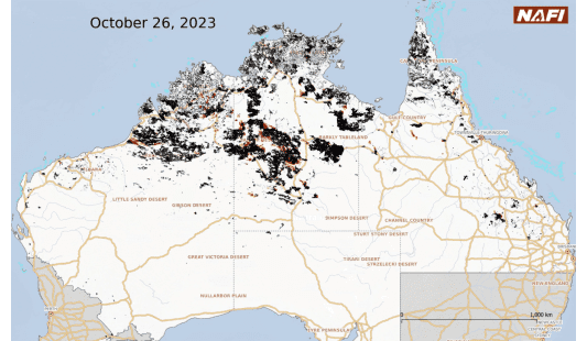 Fire in motion: New animation platform and updates to key bushfire resources