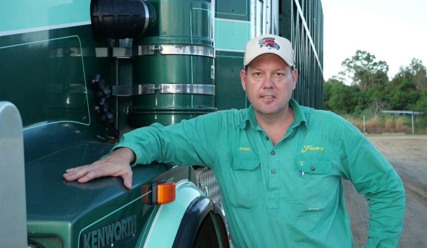 Video: The unique skills of a livestock transport driver
