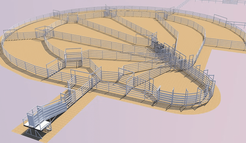 From Sketch to Stockyard: Designing Low-Stress Cattle Yards