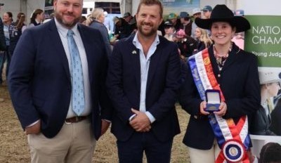 Tasmanian claims National Young Cattle Judges’ title