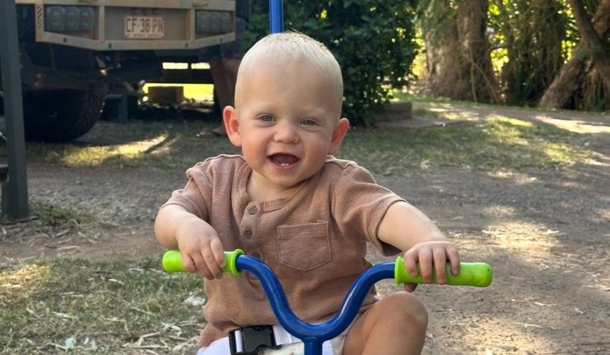 Territory family reconnects with CareFlight crew who helped save their son – 17 months later