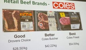 Coles meat theft data shows thieves like quality