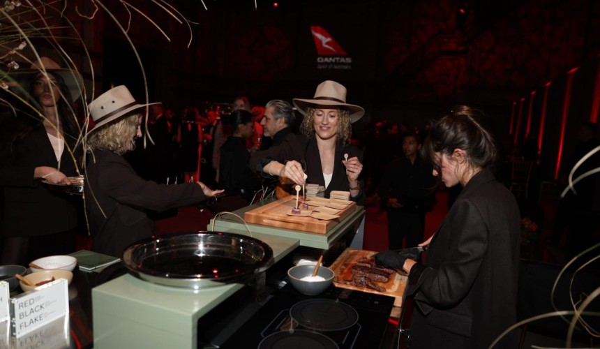 Australian beef showcased for the first time at major US arts event