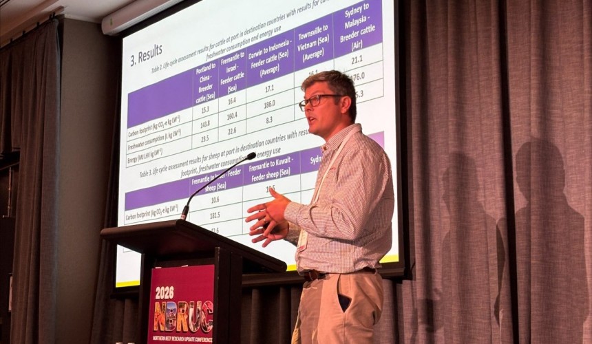 Study reveals updated emissions profile of live export supply chain