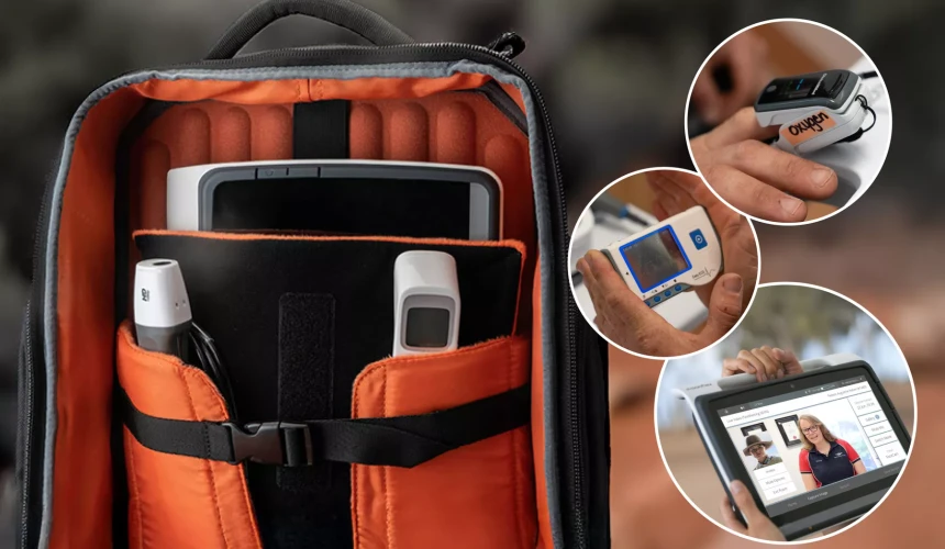 Virtual Emergency Care backpack trial for NT/SA stations