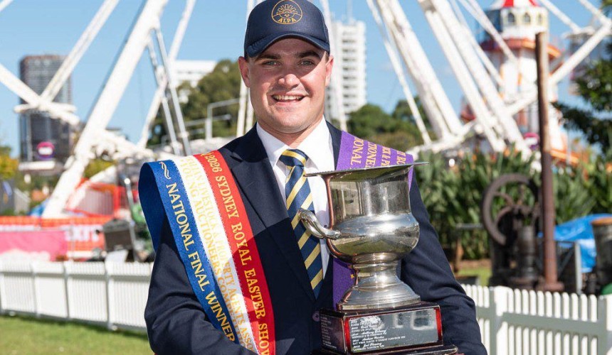 Big cattle sell-off the final push for Michael’s young auctioneer win