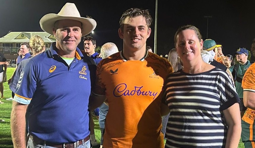 From Marellan Shorthorns to world rugby stage: Emerald’s Jacob Job touring South Africa with junior Wallabies
