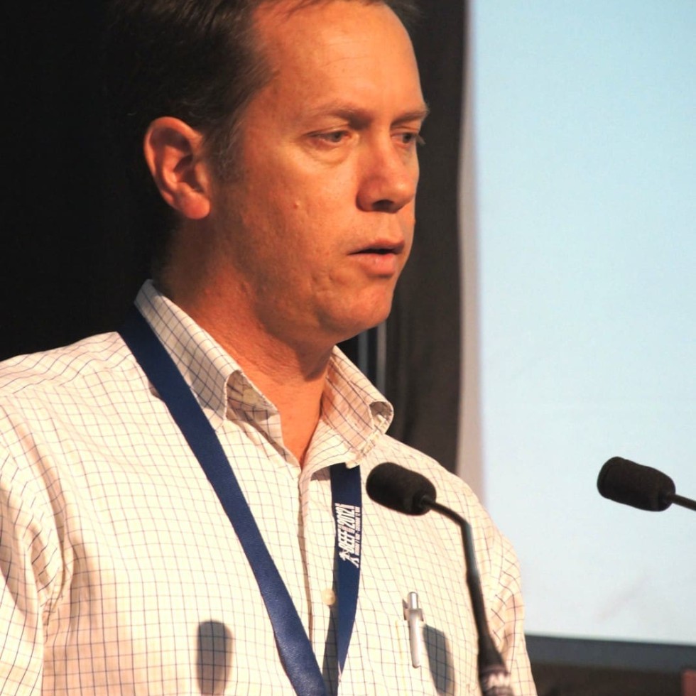 Researcher Dr Tony Parker