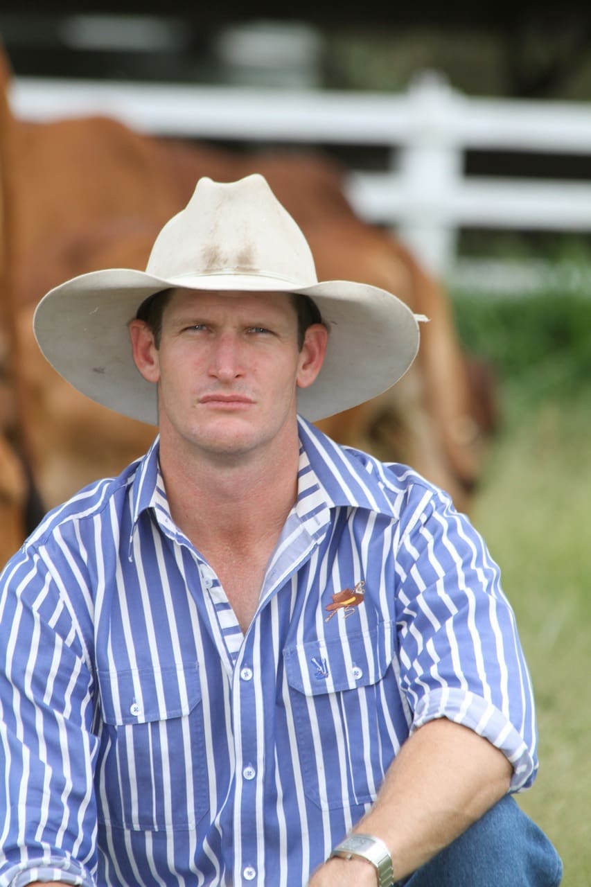 Ashley Kirk, Rockley Brahman Stud, Bajool. Picture: Kent Ward, KB Consulting, http://kentbward.com/