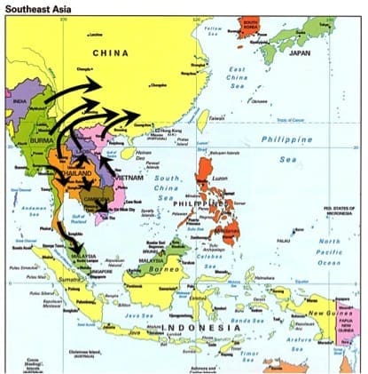 South East Asia, 2010 onward