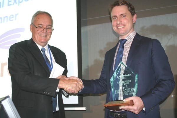 Tom Slaughter and Peter Kane (left)