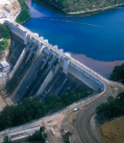 Warragamba Dam in NSW.