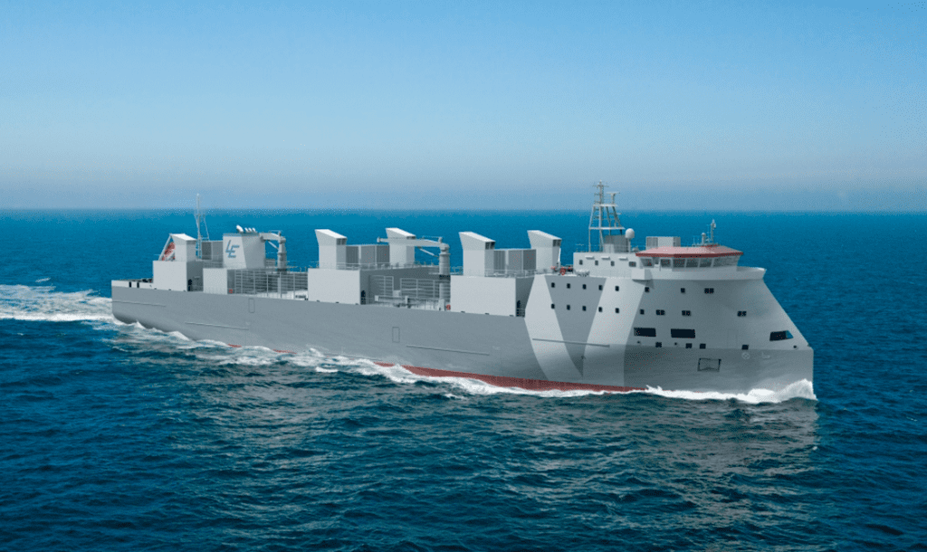 A new generation Vroon live export vessel.