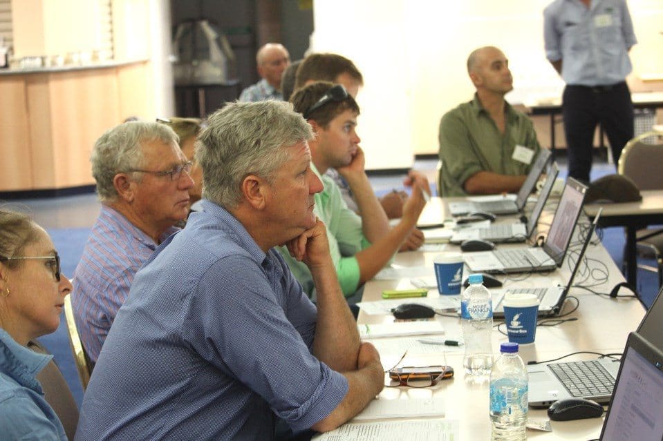 Participants in the Grazing BMP session held at Charleville. More photos in gallery below.