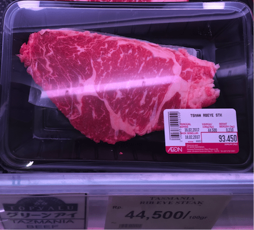 Feb 2017 tas rib eye