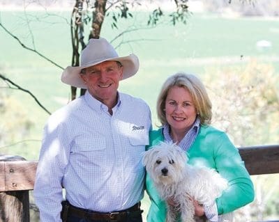Jim Wedge & Jackie Chard from Ascot Cattle Co, North Toolburra, Warwick