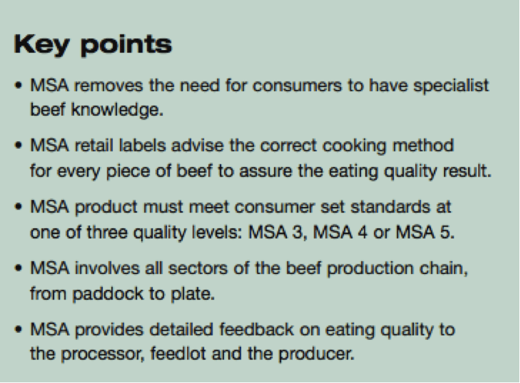 March 2017 MSA key points panel