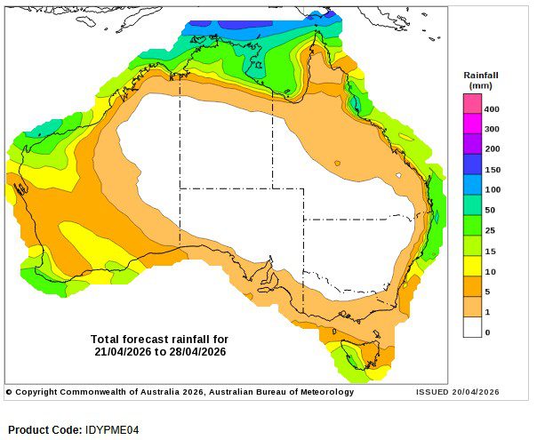 Source: Bureau of Meteorology