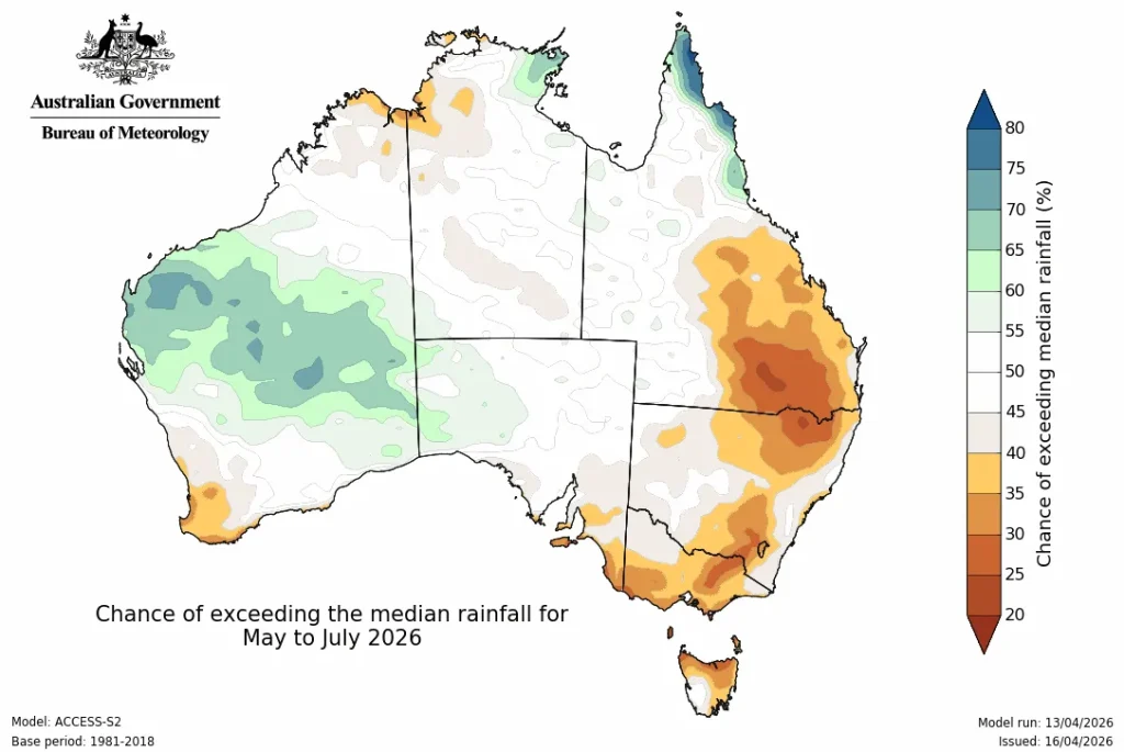 Image from Bureau of Meteorology