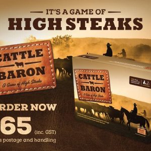 Cattle Baron Board Game